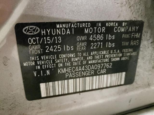 VIN KMHEC4A43DA097762 2013 HYUNDAI SONATA no.10