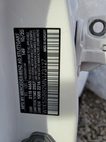 2021 MERCEDES-BENZ CLA AMG 35 W1K5J5BB2MN173127
