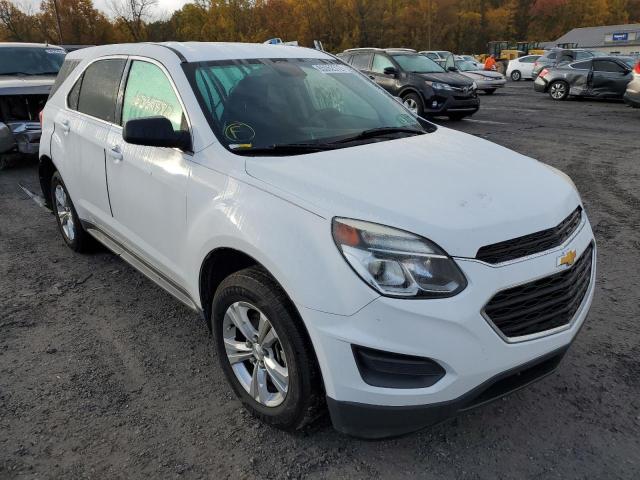 Salvage cars for sale from Copart York Haven, PA: 2017 Chevrolet Equinox LS