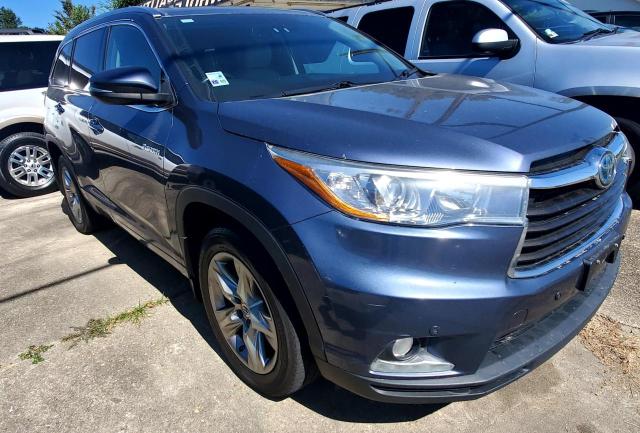 Vehiculos salvage en venta de Copart Greenwell Springs, LA: 2015 Toyota Highlander