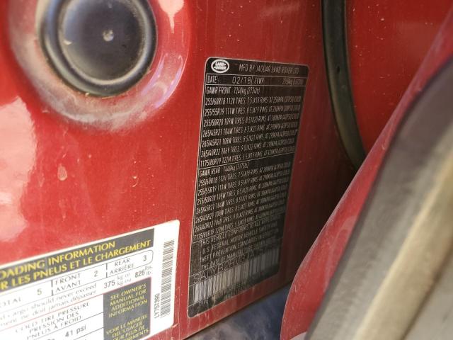 SALYB2RV3JA757390 Land Rover RANGEROVER