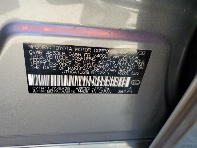 2020 LEXUS IS 300 F-S JTHGA1D28L5107901