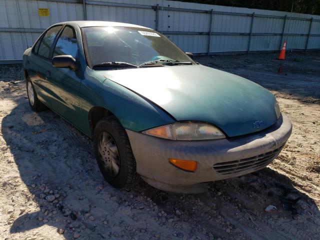 VIN: 1G1JC5247W7319476 Auction: COPART Lot: 65297842 Location: FL - TALLAHASSEE VIN: 1G1JC5247W7319476 CHEVROLET CAVALIER 1998 GREEN Photo 1