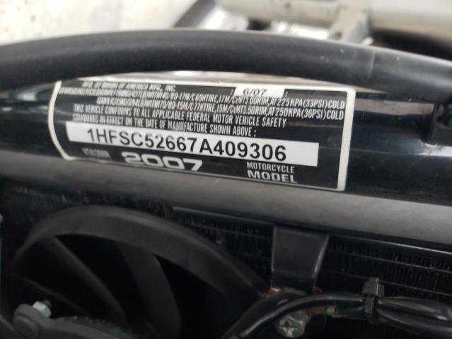2007 HONDA VTX1300 R 1HFSC52667A409306