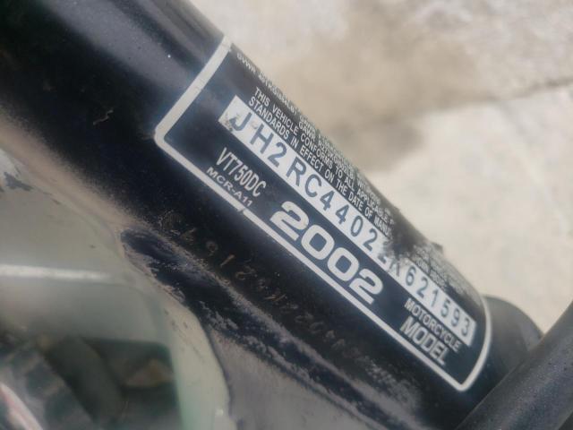 2002 HONDA VT750 DC JH2RC44022K621593