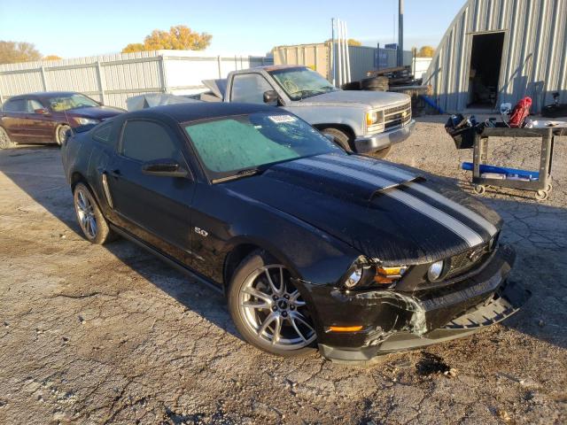 Salvage cars for sale from Copart Wichita, KS: 2012 Ford Mustang GT