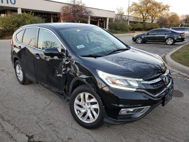 Salvage cars for sale from Copart Wheeling, IL: 2015 Honda CR-V EX