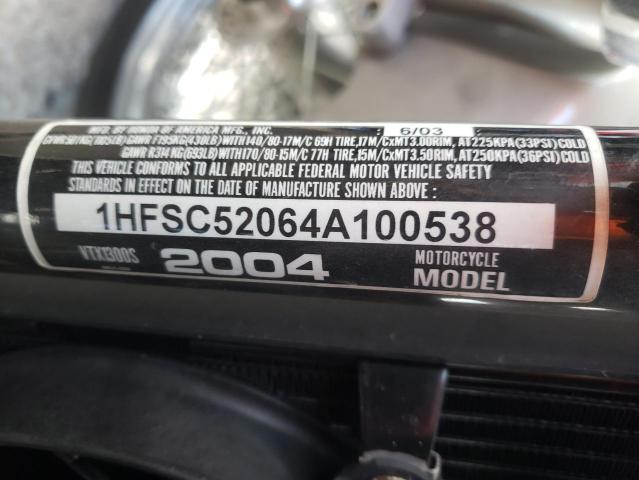2004 HONDA VT1300 S 1HFSC52064A100538