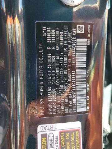 2018 HONDA CLARITY TO JHMZC5F33JC010839