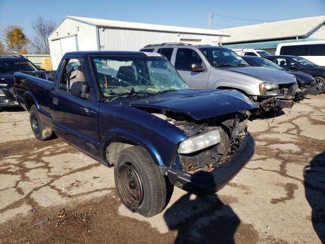 Salvage cars for sale at Pekin, IL auction: 2001 Chevrolet S Truck S10