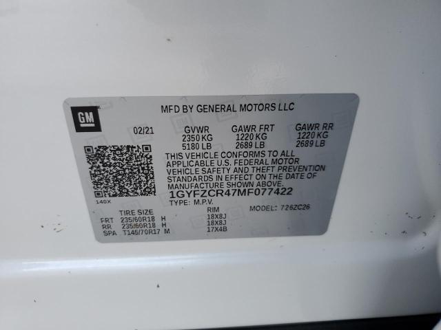 2021 CADILLAC XT4 PREMIU - 1GYFZCR47MF077422