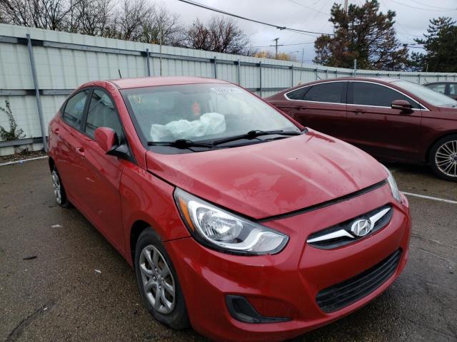 Salvage cars for sale from Copart Moraine, OH: 2014 Hyundai Accent GLS