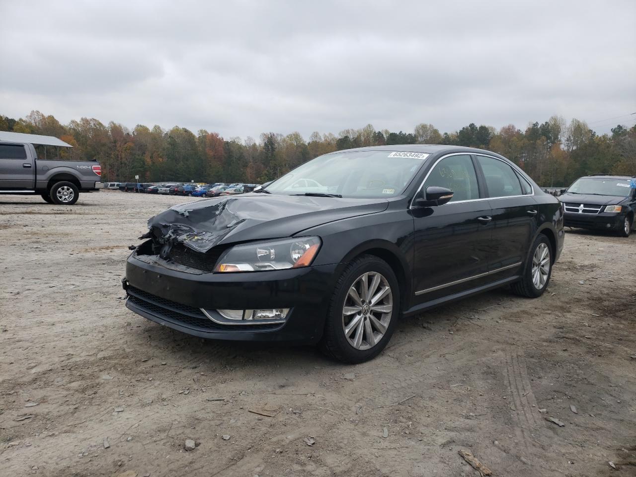 2012 Volkswagen Passat Sel VIN: 1VWCP7A34CC006569 Lot: 65263492