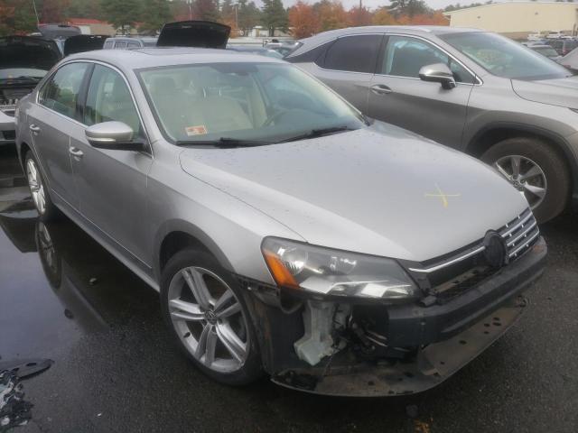 Salvage cars for sale from Copart Exeter, RI: 2014 Volkswagen Passat SEL