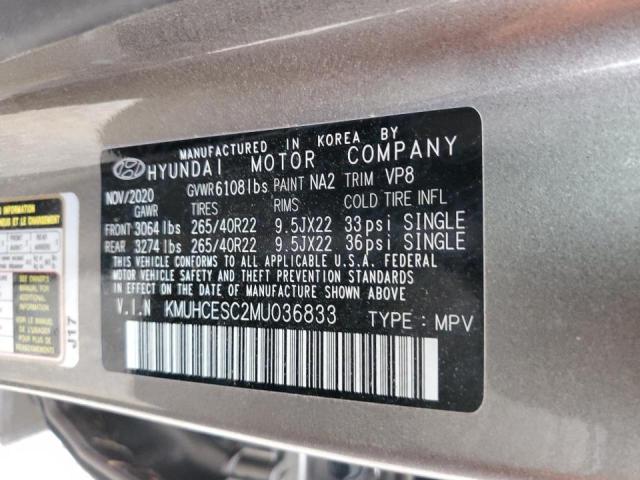 2021 GENESIS GV80 BASE KMUHCESC2MU036833