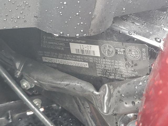 2008 HARLEY-DAVIDSON FLTR 1HD1FS4168Y650089