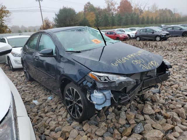 VIN: 2T1BURHE6JC003283 Auction: COPART Lot: 64697992 Location: RI - EXETER 2T1BURHE6JC003283 TOYOTA COROLLA 2018 BLUE Photo 1