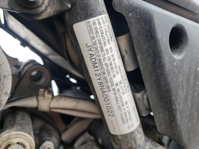 2022 YAMAHA XTZ690 JYADM12Y8NA001022
