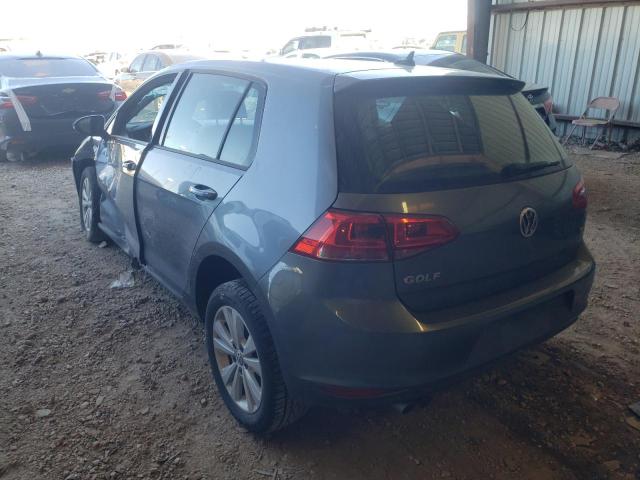 2015 VOLKSWAGEN GOLF TDI 3VW2A7AU7FM089696