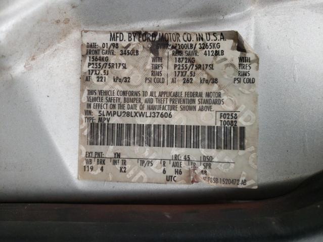 5LMPU28LXWLJ37606 Lincoln Navigator