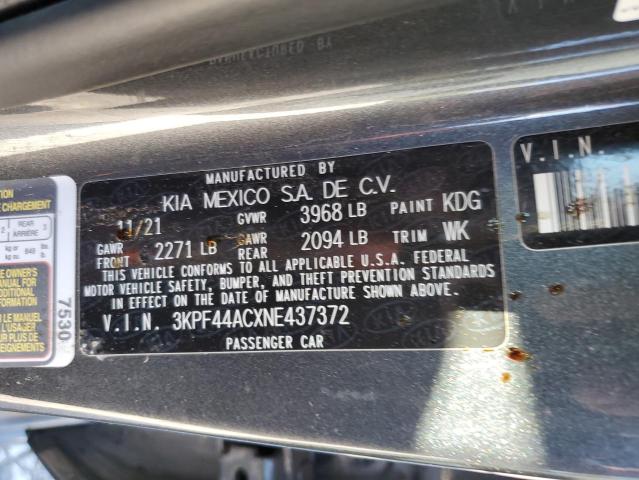 2022 KIA FORTE GT - 3KPF44ACXNE437372
