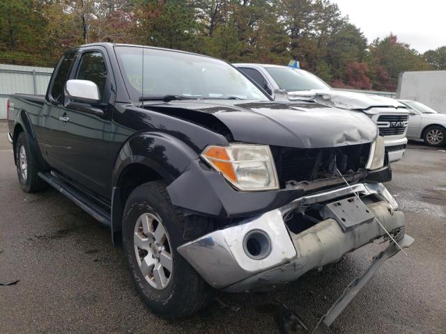 Salvage cars for sale from Copart Brookhaven, NY: 2005 Nissan Frontier K