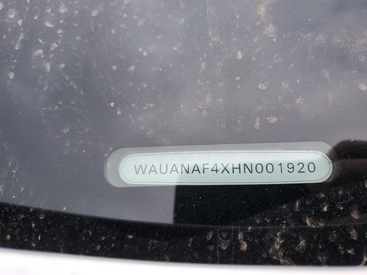 WAUANAF4XHN001920-10