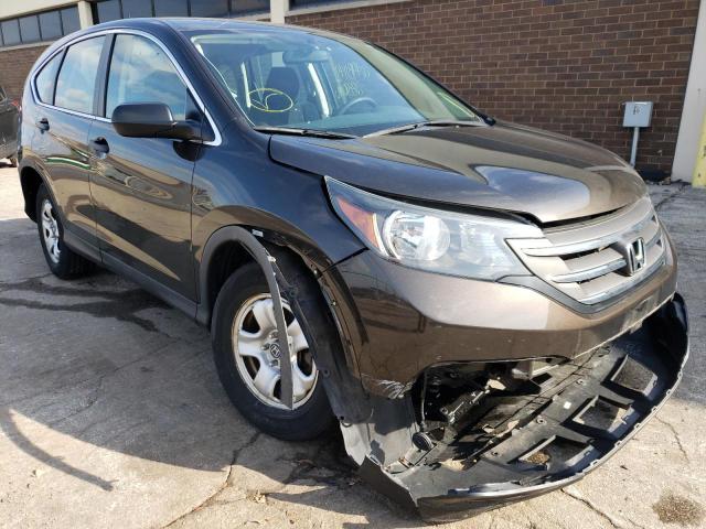 Salvage cars for sale from Copart Wheeling, IL: 2014 Honda CR-V LX