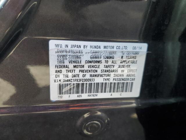 2015 ACURA RLX ADVANC JH4KC1F93FC000933