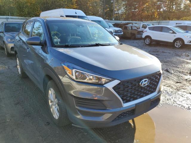 Salvage cars for sale at Billerica, MA auction: 2019 Hyundai Tucson SE