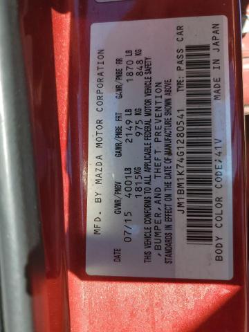 JM1BM1K74G1280541 Mazda 3 SPORT