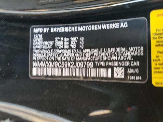 2019 MINI COOPER JOH WMWXM9C59K2J09799