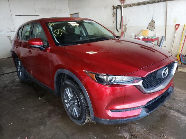 VIN: JM3KFBBL8H0147910 Auction: COPART Lot: 64617392 Location: MI - IONIA JM3KFBBL8H0147910 MAZDA CX-5 2017 RED Photo 1