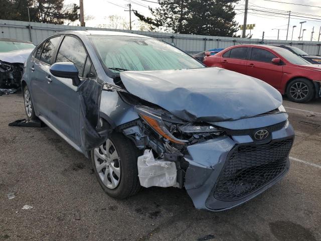 Salvage cars for sale from Copart Moraine, OH: 2021 Toyota Corolla LE