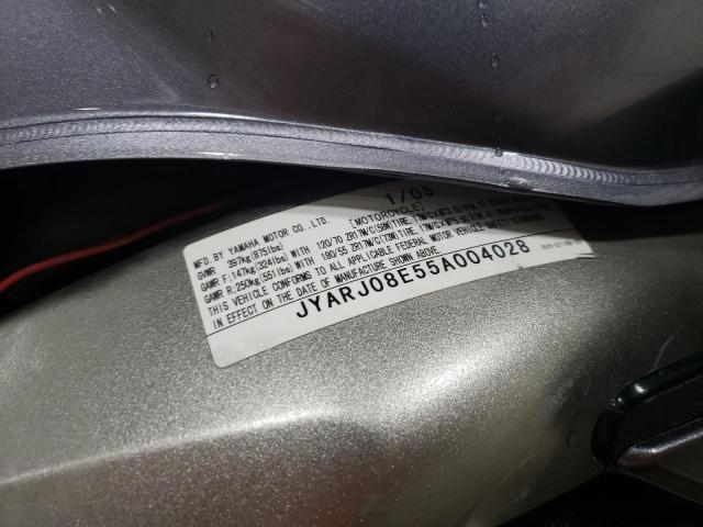 2005 YAMAHA FZ6 S JYARJ08E55A004028