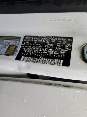 5XYPGDA33GG147637 KIA SORENTO LX