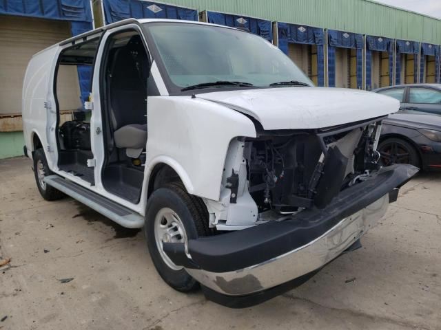 Salvage trucks for sale at Columbus, OH auction: 2021 Chevrolet Express G2