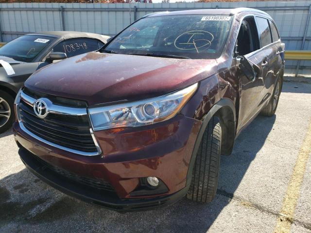 2015 TOYOTA HIGHLANDER - 5TDJKRFH2FS210248