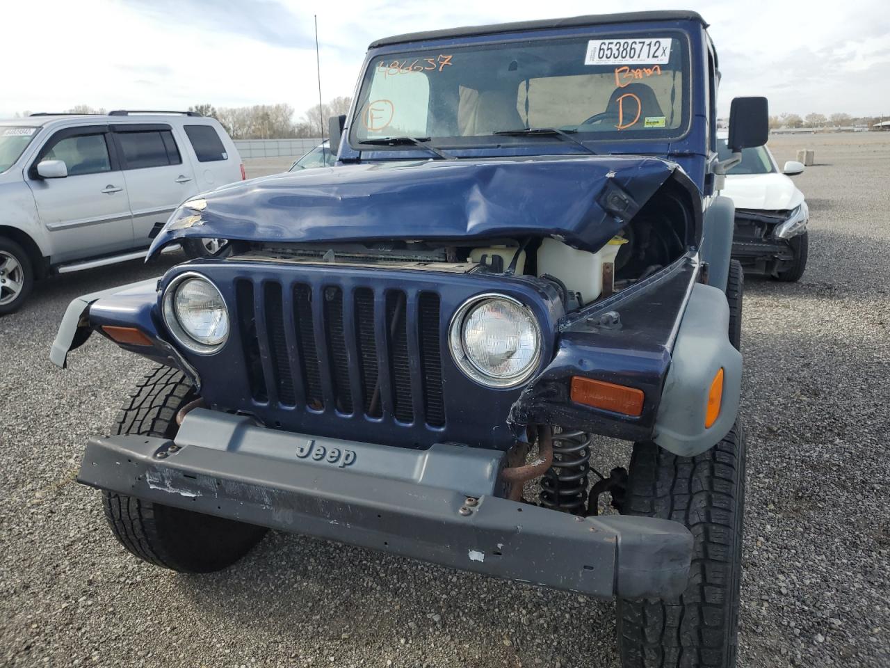 1997 Jeep Wrangler / Tj Sport VIN: 1J4FY19S0VP486637 Lot: 72171814