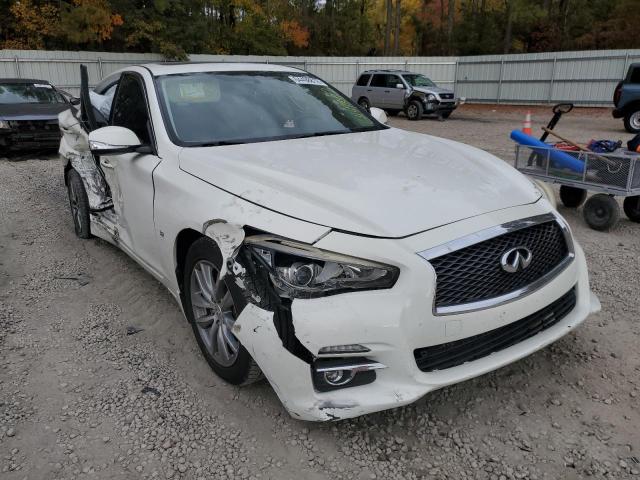 Salvage cars for sale from Copart Knightdale, NC: 2014 Infiniti Q50 Base