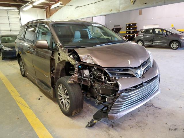 Salvage cars for sale from Copart Mocksville, NC: 2020 Toyota Sienna XLE