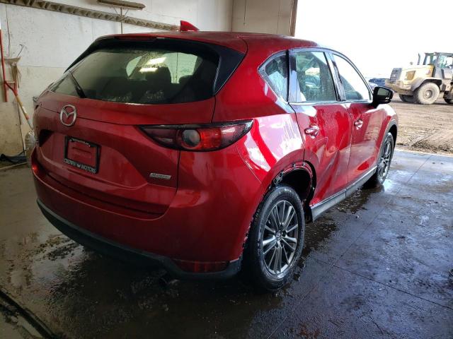 VIN: JM3KFBBL8H0147910 Auction: COPART Lot: 64617392 Location: MI - IONIA JM3KFBBL8H0147910 MAZDA CX-5 2017 RED Photo 4