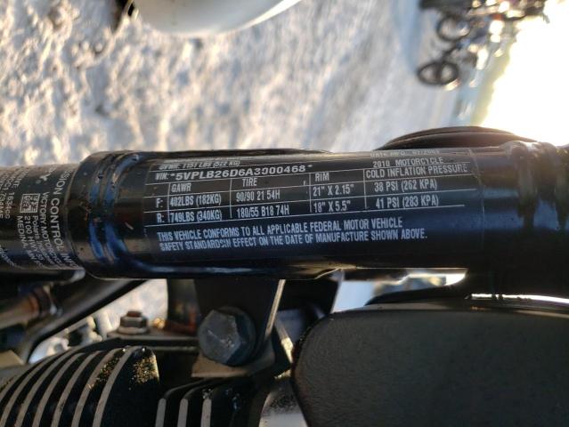 2010 VICTORY MOTORCYCLES VEGAS LOW 5VPLB26D6A3000468