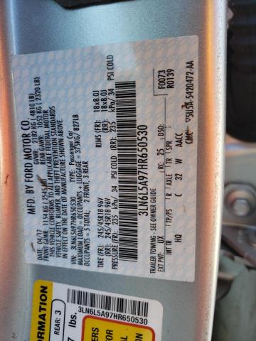 2017 LINCOLN MKZ PREMIE 3LN6L5A97HR650530
