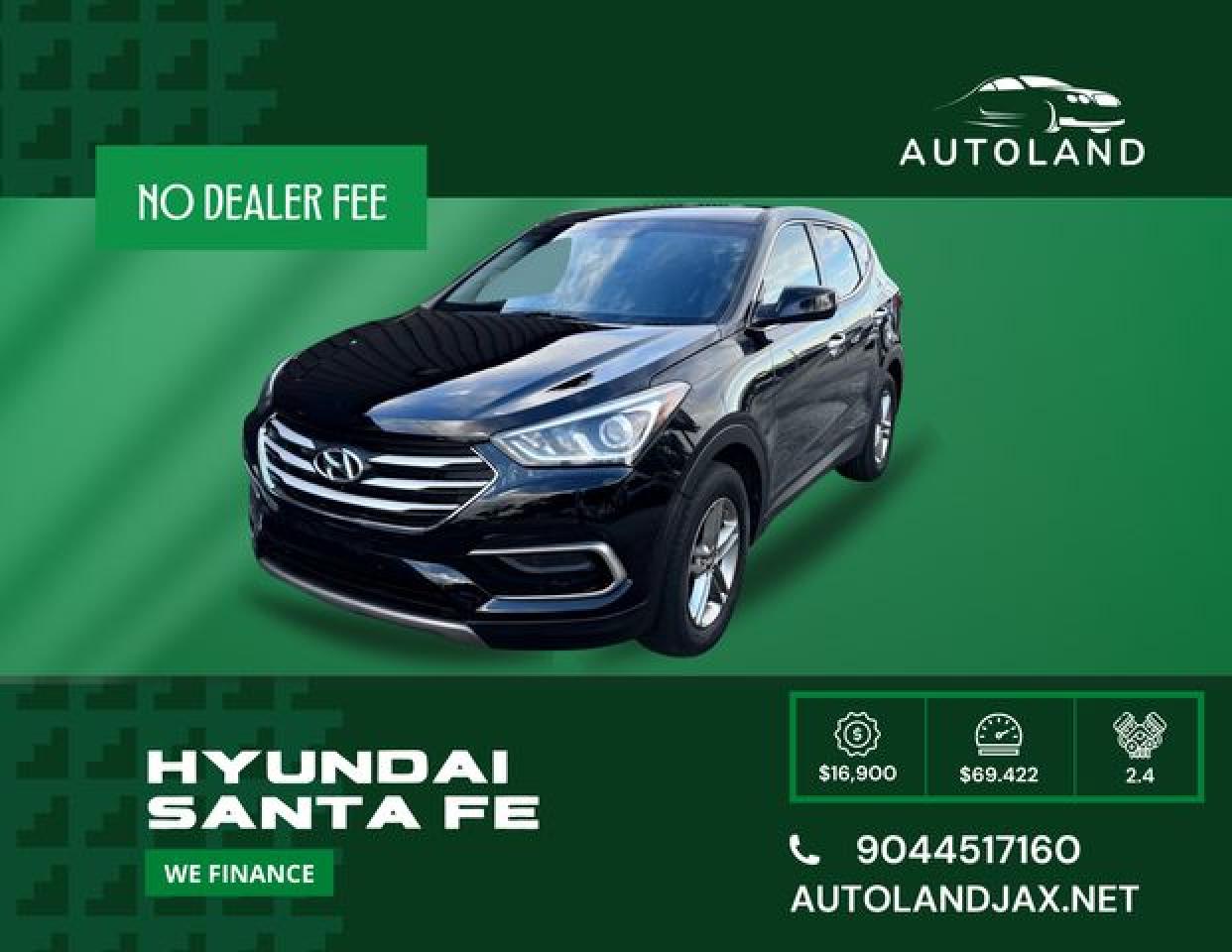 5XYZT3LB6HG412703 2017 Hyundai Santa Fe Sport