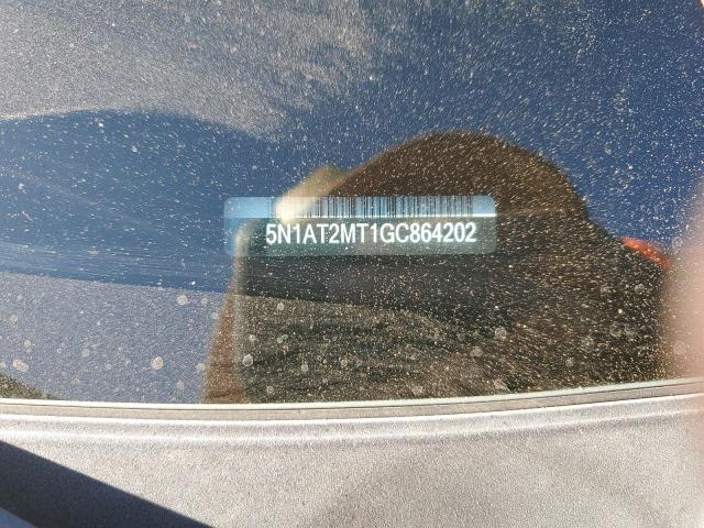 VIN: 5N1AT2MT1GC864202 Auction: COPART Lot: 65470152 Location: CA - FRESNO 5N1AT2MT1GC864202 NISSAN ROGUE 2016 GRAY Photo 9