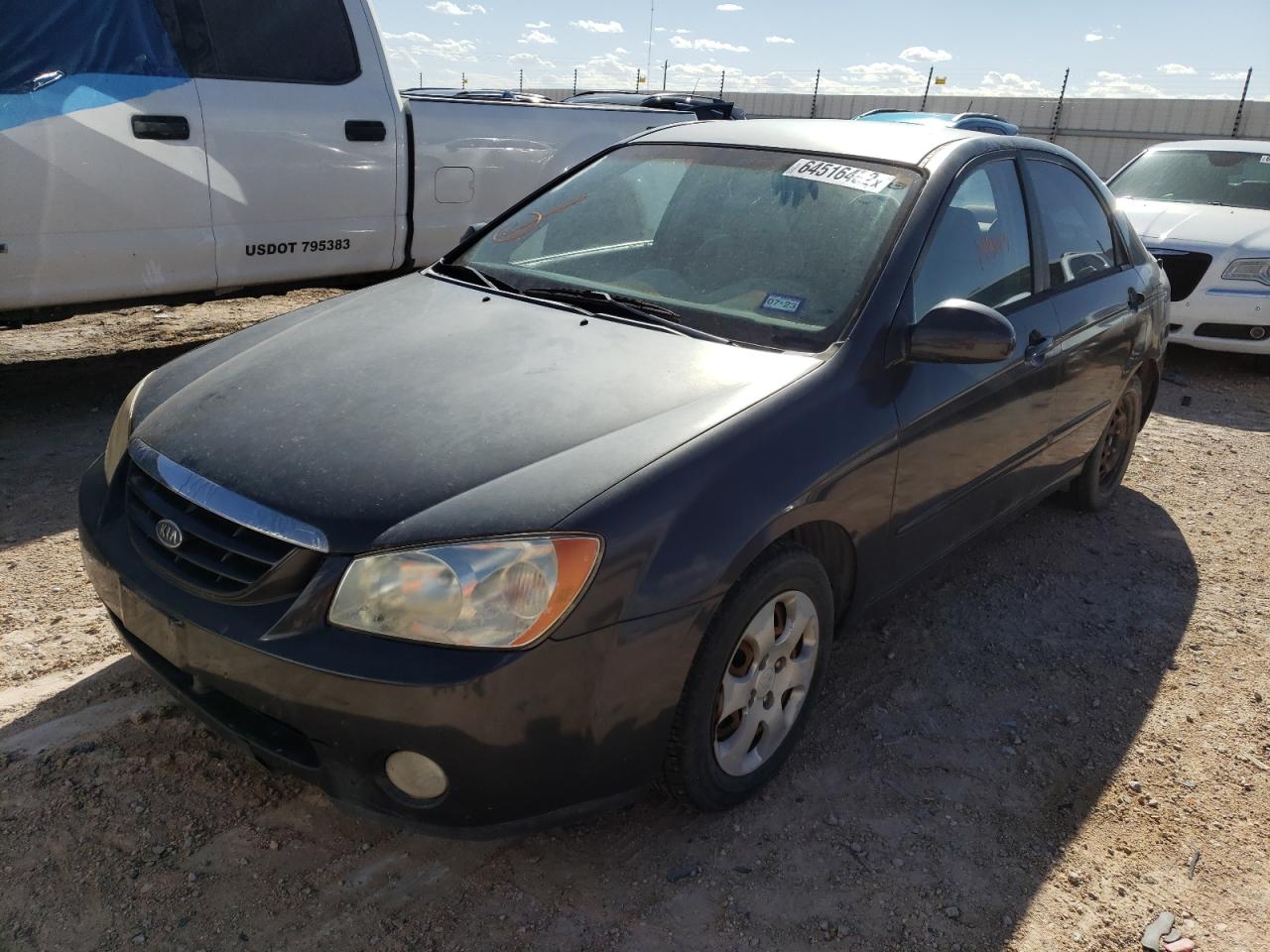 2004 Kia Spectra Lx VIN: KNAFE122145052033 Lot: 47457493