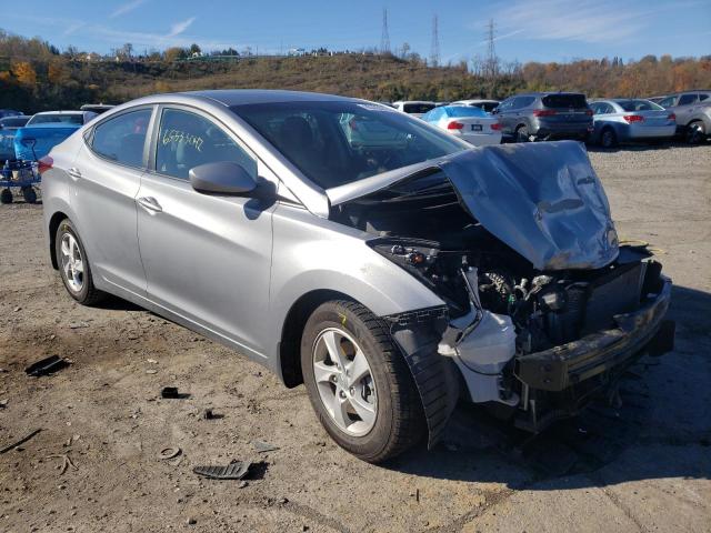 Salvage cars for sale from Copart West Mifflin, PA: 2015 Hyundai Elantra SE
