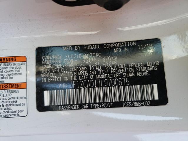 2020 SUBARU BRZ TS JF1ZCAD17L9700675