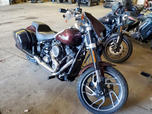 Salvage motorcycles for sale at Columbia Station, OH auction: 2018 Harley-Davidson Flsb Sport